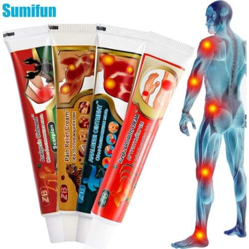 4 Types of Arthritis Analgesic Treatment Cream Tiger Balm Pain Relief Ointment Rheumatoid Joint Knee Back Herbal Medical Plaster