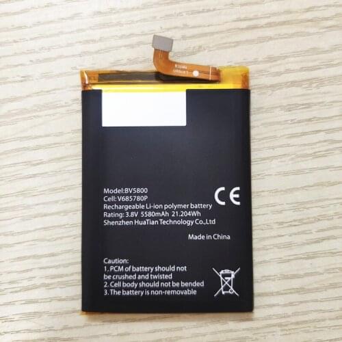 B-TAIHENG 5580mAh V685780P Battery for Blackview BV5800 Pro for Blackview BV5800 Battery