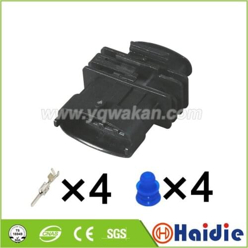 Free shipping 2sets 4pin auto male of 1928404627 1928403736 waterproof connector