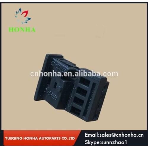 Free Shipping 200 pcs/lots 4 Pin/way female part Central locking plug atmosphere light connector 968813-1 C without terminal