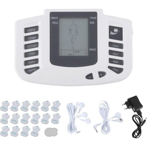 New Digital Electric Stimulator Muscle Massager Body Slimming Acupuncture Therapy Massage Muscle Relax Electrotherapy Fat burner