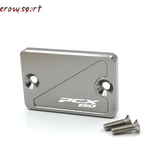 2018 Motorcycle Parts For HONDA PCX150 PCX 150 2015-2018 2017 Front Brake Fluid Reservoir Cover Cap With Logo
