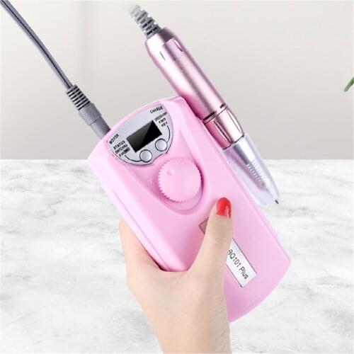 Manicure Electric Drill Nail Gel Nail Drill Portable Nail Drill Machine Mini Nail Electric File Nail Art Drill Polishing Machine