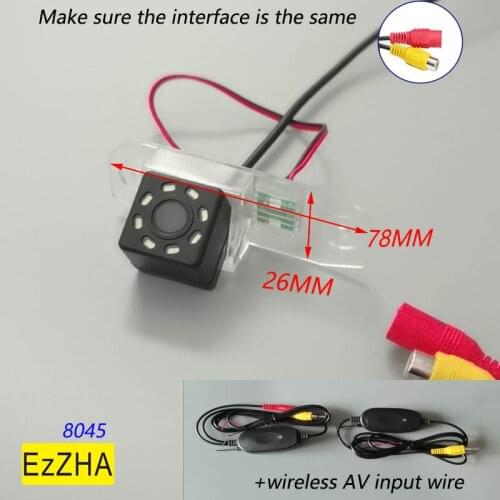 Promotion New Arrival 4LED Rear view Camera BackUp Reverse Parking Camera for VOLVO S80 S40 S60 V60 XC90 XC60 Hot HD CCD