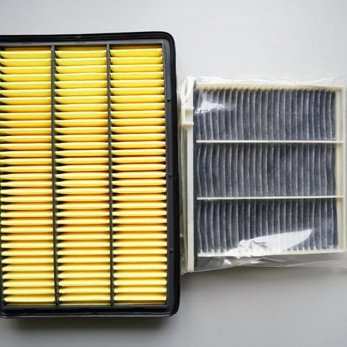 Set filters for Mitsubishi Pajero V73 / V77 / V93 / V97 air filter +cabin air filter MD404850 7803A028