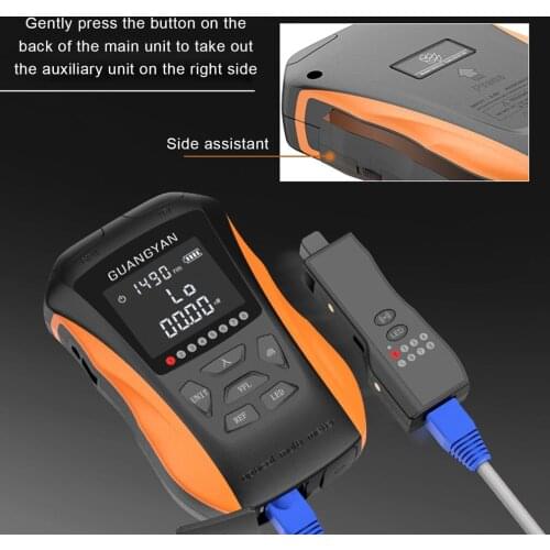 New 5-in-1 multifunctional optical power meter OPM visual fault locator network cable test fiber optic tester 5km 15km VFL LED