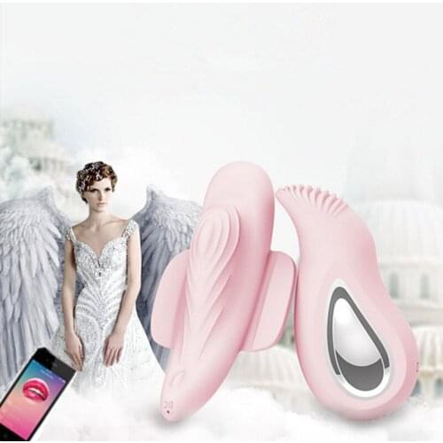 New Wireless Remote Control App Smart Vibrator Bluetooth Strap on Vibrating Invisible Panties Clit Stimulator Sex Toys for Woman