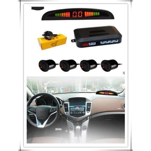 Car Parktronic LED Parking Sensor With 8 Sensors Reverse Backup Car Parking Radar Monitor Detector System for Porsche 918 Cayman
