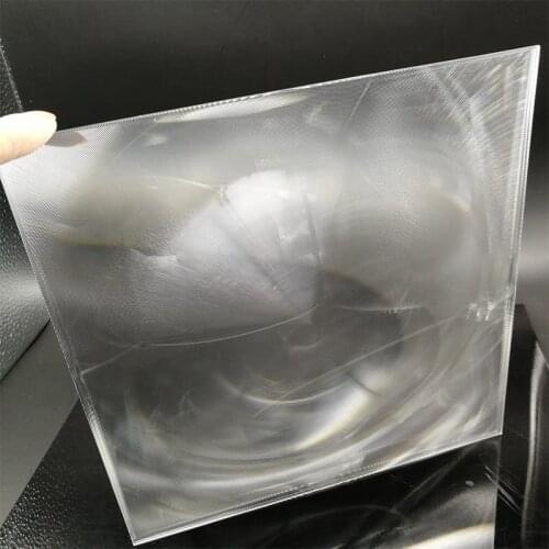 Drop Shipping 345*345/335*335MM Focal length 350mm Solar energy condenser lens Square Fresnel Lens