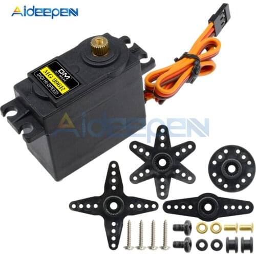 1Pcs MG996R MG995 Servo Motor Digital RC Servo Motor Metal Gear Motor High Torque For Futaba JR Car RC Model Helicopter Boat