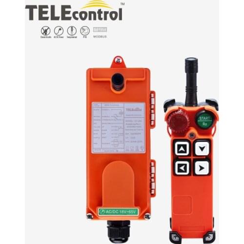 Teleccontrol F21-4S Industrial Remote Control 4 single speed buttons for hoist crane