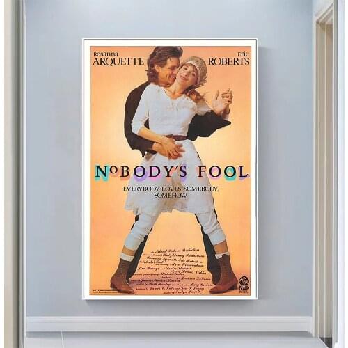 V0681 Nobodys Fool Vintage Classic Movie Wall Silk Cloth HD Poster Art Home Decoration Gift
