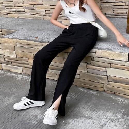 Outer wear leggings womens spring 2021 new high-waisted thin feet elastic large size pencil magic pants small black pants