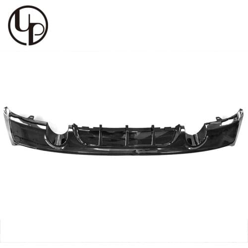 Great quality PP rear bumper spoiler rear lip car lip splitter for 2S F22 MP style glossy or matte black carbon look diffuser