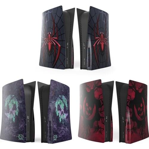 For PS5 Game Console Hard Shell Replacement Plate for Playstation 5 Waterproof Skin for PS5 Host