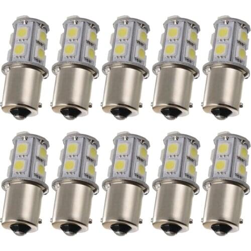 100pcs 1157 P21/5W S25 BAY15D 1157 Strobe flashing 3W 13SMD 5050 LED bulb lamp car Brake stop light DRL white red