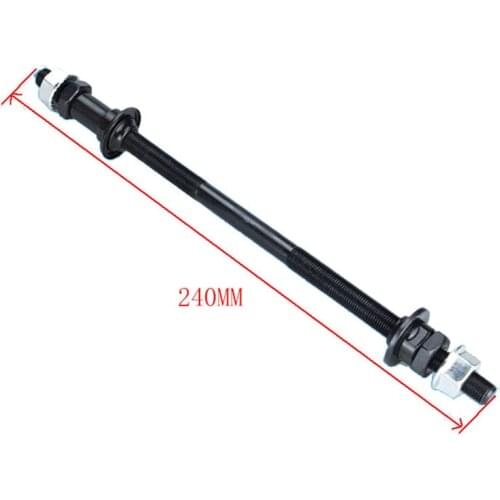 240mm Lengthened Axle Mountain Bike Bicycle Hubs Rear Axle Snow Bike Freehub Rear Axle Bicycle Accessories