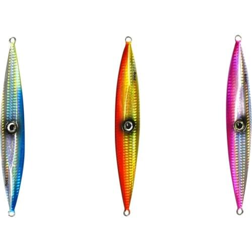 250g 19.5cm Metal Fishing Lure Vertical Jigging Bait Hard Heavy Weight Bait Crankbait for Casting