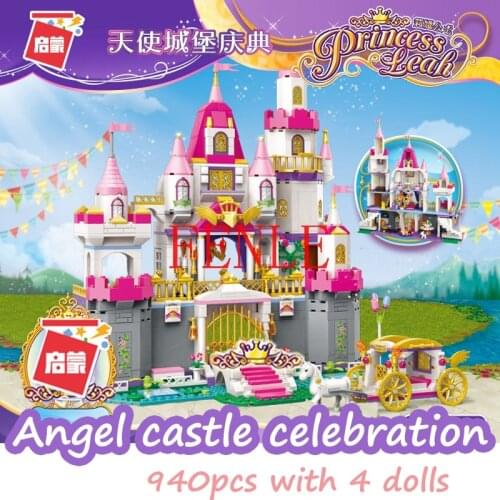 2612 940pcs Girls Dream Town Constructor Model Kit Blocks Compatible Bricks Toys for Boys Girls Children Modeling