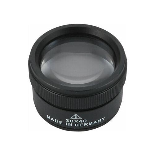 30x40mm Magnifier 30X Jewelry Loop Magnifier Magnifying Glass Lens Black
