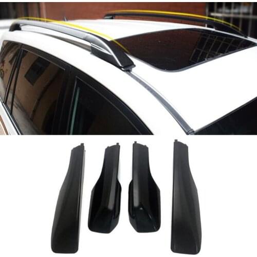 4Pcs For Toyota RAV4 2001-2017 Car Roof Rack Rail End Replace Cover Shell Case Luggage Bar Car Styling Accessories