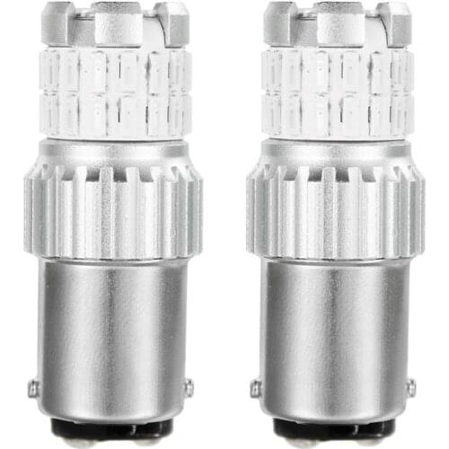 60% Hot Sale 1Pair 1157 BAY15D P21/5W LED 36SMD Reversing Lights Long Lifespan Stable Vehicle Brake Lights for Car Replacement