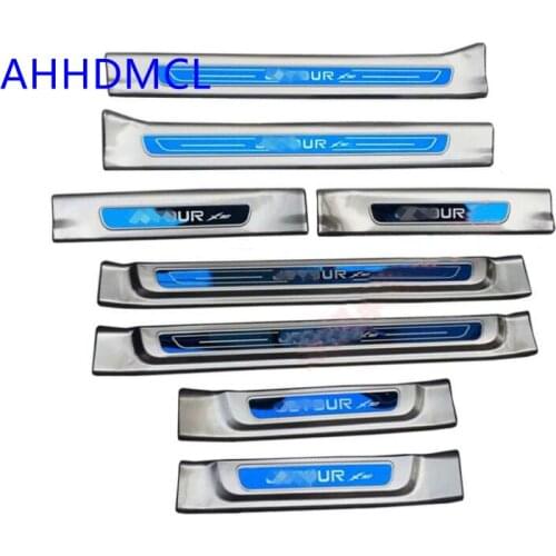 Car Welcome Pedal Threshold Strip Door Sill Strip For Chery Jetour X70 X70S 2018 2019