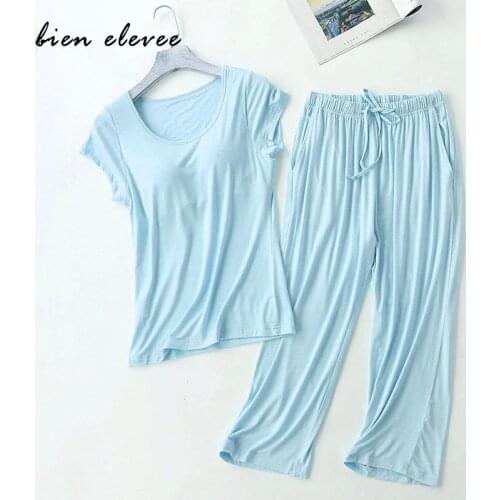 Bien Elevee Women's Cotton Pajamas