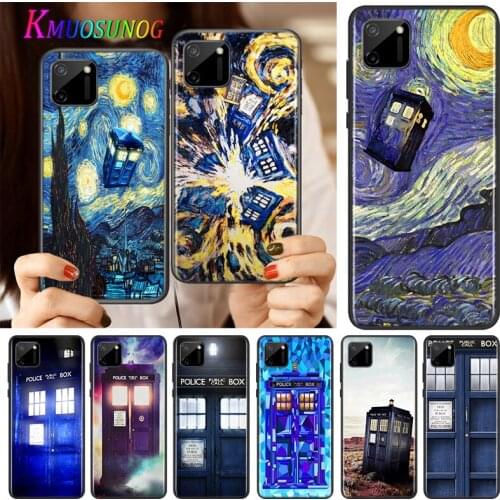 Tardis Box Doctor Who Silicone Cover For Realme V15 X50 X7 X3 Superzoom Q2 C11 C3 7i 6i 6s 6 Global Pro 5G Phone Case