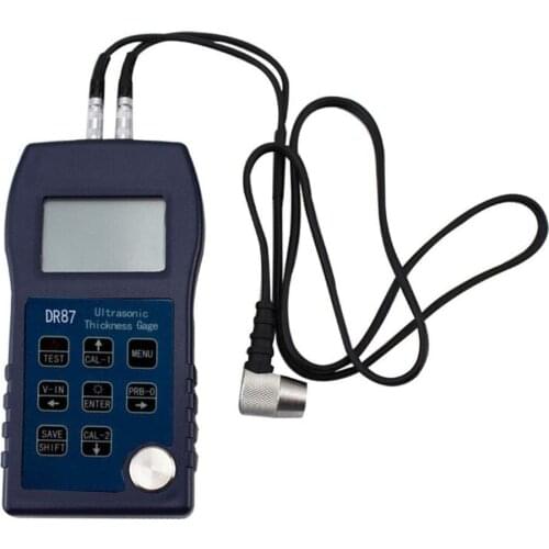 Digital Ultrasonic Thickness Gauge Meter Through Coating for Material Glass and Steel Measuring Range 3 to 25mm