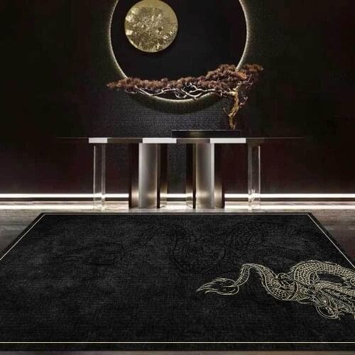 Geometry Persian Style Carpets for Living Room Bedroom Area Rug Parlor coffee table Rectangle Mat Modern Home Decor Large Carpet