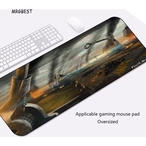 MRGBEST Gaming Mouse-Pad Big Size Science Picture Non-slip Nature Softy Rubber Pads with Locked Edge for Player or Office Worker