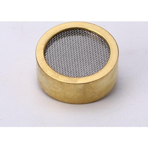Aluminum Alloy Condenser Microphone Cartridge Capsule Replacements Large Diaphragm Microph Electric Instrument Parts Golden