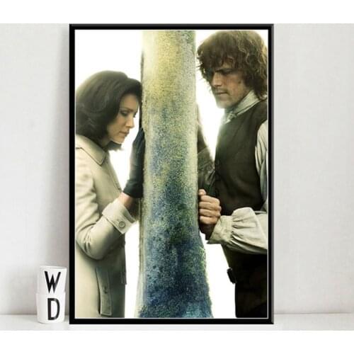 Hot TV Series Show Outlander 5D DIY Wall Art Home Decor Diamond Painting Mosaic Full Drill Rhinestone Cross Stitch Embroidery