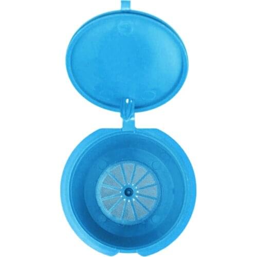 Refillable Reusable Coffee Capsule Food Grade Plastic PP Coffee Filter Baskets Soft Capsules Taste Sweet Household