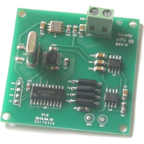 Ultra-high precision and ultra-low noise bipolar voltage signal output module