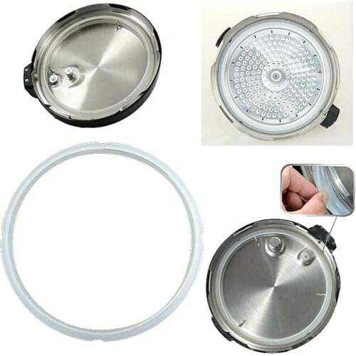 New Arrival Replacement Silicone Pressure Cooker Gaskets Electric Pressure Tools Cooker For Kitchen Gasket Rubber Clear W6Q5