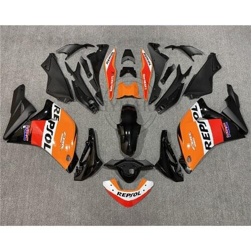 Suitable For HONDA CBR250RR CBR250 RR 11 12 13 14 Body REPSOL Fairing Kit CBR250R 2011 2012 2013 2014 ABS Injection Fairing