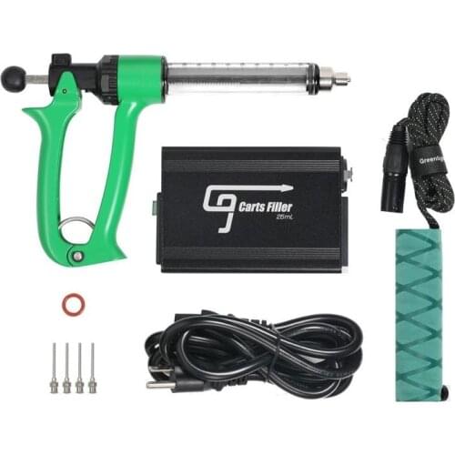 Semi-Automatic Cartridge Filling Machine 25ml for Thick Oil Vape Carts Oil Injection Gun G9 Cart Filler Kit
