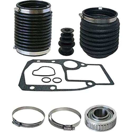 Bellows Reseal Kit Exhaust Gimbal Bearing Outdrive Mounting Gasket 18-2771 for Omc King , Easy to Install