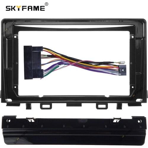 SKYFAME Car Frame Cable For KIA PICANTO RIO 2016+ Screen Dask Kit Fascia Frame