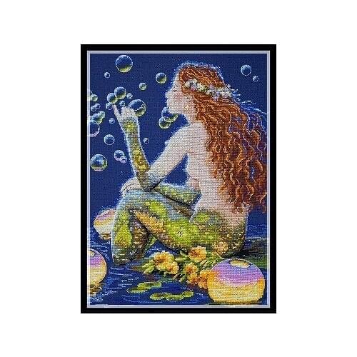 Cross Stitch Set Chinese Cross-stitch Kit Embroidery Needlework Craft Packages Cotton Fabric Floss New Designs EmbroideryZZ645