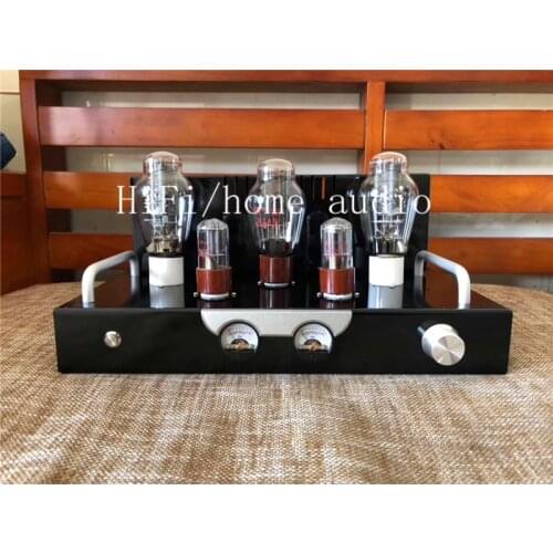 Spartan K1 luxury high-end 300B tube amplifier DIY kit, output power: 8W*2, SNR: 89db, input sensitivity: 500mv-1000mv