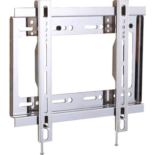 Universal TV Wall Mount Flat Screen Stand Fixed Slim Strong Stable TV Bracket Stainless Steel Bracket for TV 17''-32