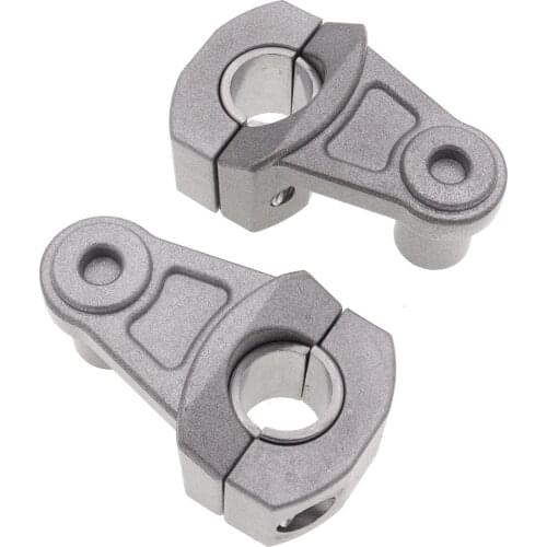 Universal Motorcycle Handlebar Riser for 7/8" 22mm and 1-1/8" 28mm fat handleBars Clamp