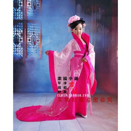 Ye Mu Hong Mei Red Plum Blossom in Dawn Tang Dynasty Dance Costume Little Empress Costume