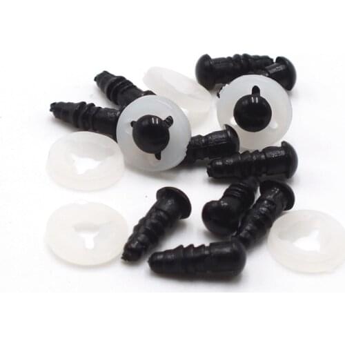 100pcs of 4.5mm black safety eyes amigurumi