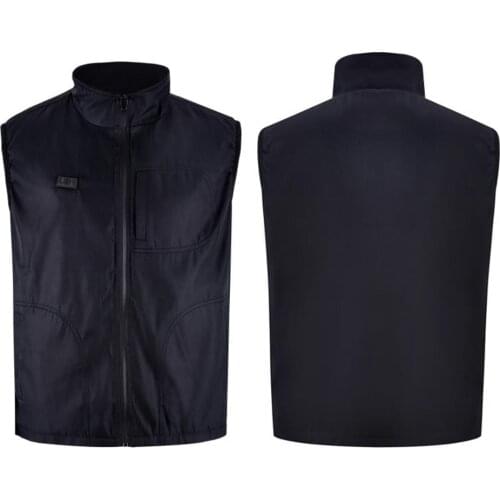 Winter Motorcycle Motocross Gear Body Armor Vest Heated Body Protector Electric Thermal Waistcoat Clothes Temperature Adjustable