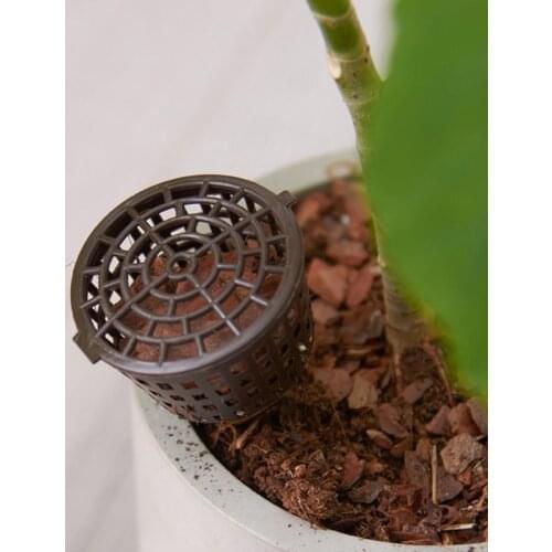 100 Pcs/pack Fertilizer Basket for Flower Pot Osmocote Bonsai Orchid Plants P31E