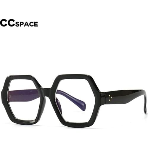 46539 Retro Polygon Rivet Big Sunglasses Men Women Fashion Shades UV400 Vintage Glasses